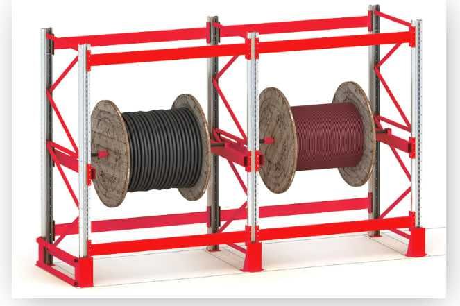 Фронтальные стеллажи