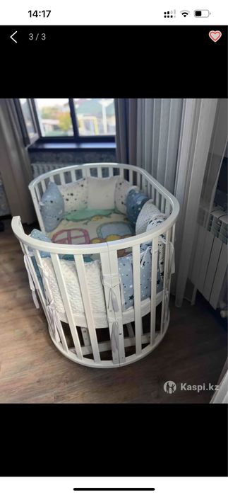 Продам кровать трансформер7/1 со всеми  бортиками