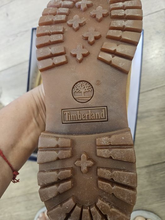 Ботинки рыжие, тимберленд