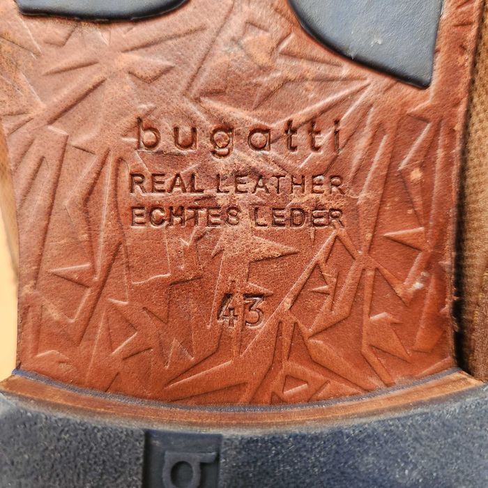 Pantofi BUGATTI piele maro - barbati 43