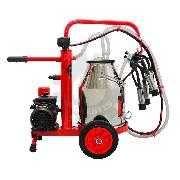 Aparat de muls vaci – 1 post, bidon inox 30L, pompă uscată