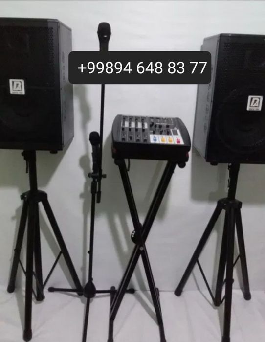 Kalonka arenda komplekt Toshkenda!  Prakat kalonka prokat kolonki bass