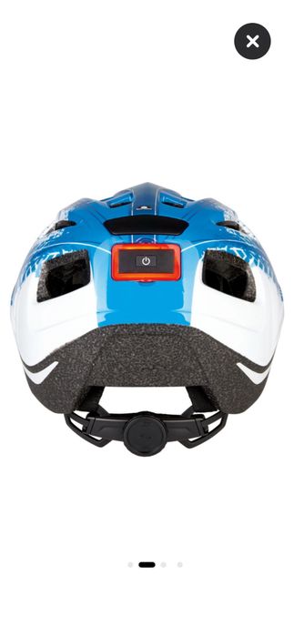 Casca biciclete pentru copii albastru /roz  -cu lumina