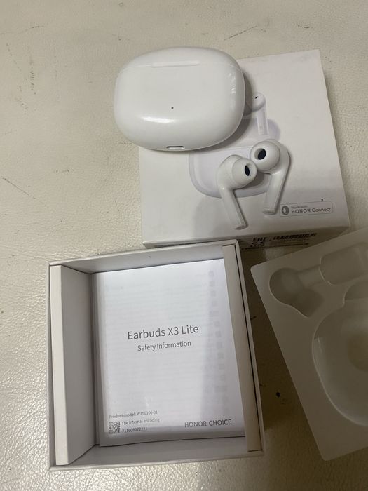 Беспроводные наушники Honor Choice Earbuds X3 Lite: До 28 Часов Работы