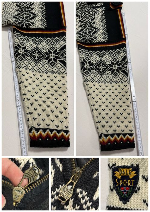 Pulover DALE OF NORWAY (XXL barbat) lana windstopper gros iarna bluzon