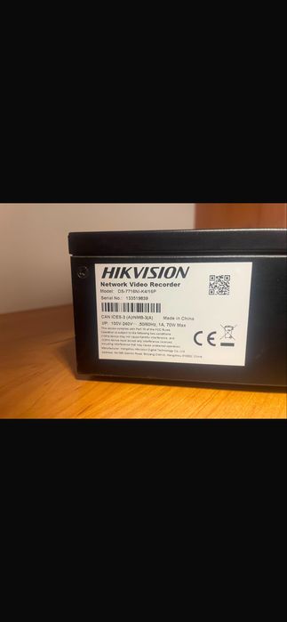 Hikvision регистратор
