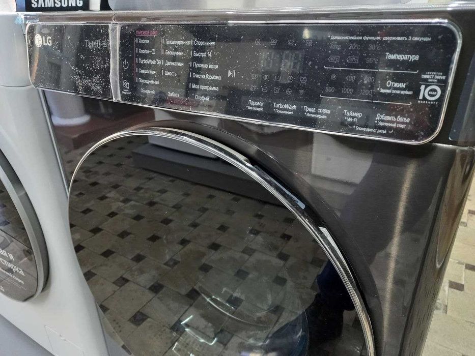 Стиральная машина LG 8,5 кг F2T9GW9P AI DD Steam+ TurboWash Wi-Fi