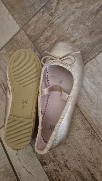 Balerini hm aurii marimea 27