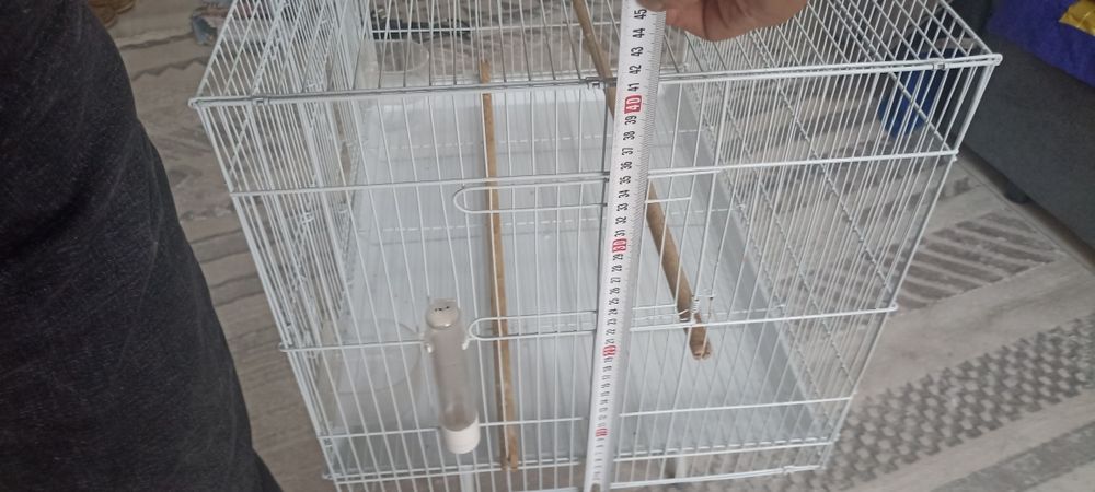 Клетка для попугая большая. Торг.