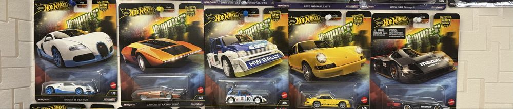 Premium hot wheels set
