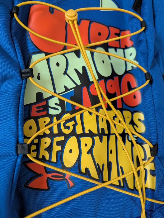 Under Armour Storm Hustle водоустойчива синя раница от Сащ