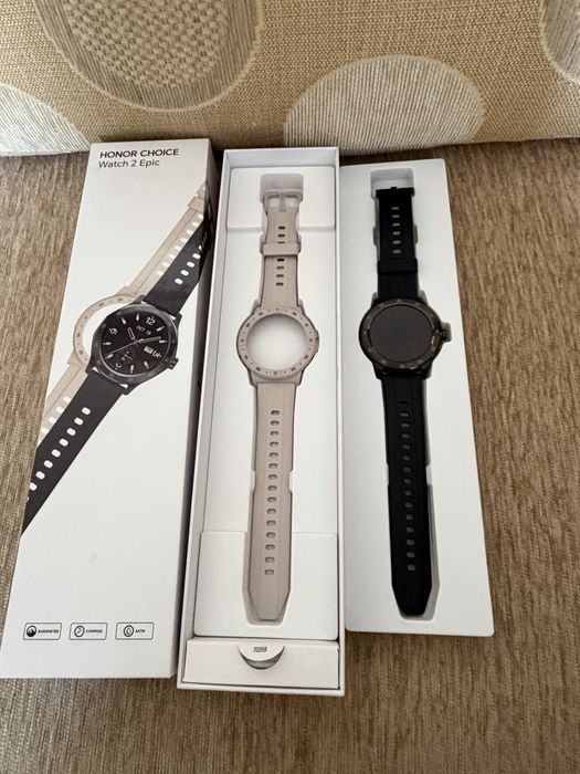 КАТО НОВ Honor Watch EPIC GPS Гаранция Technopolis 2028г. Black