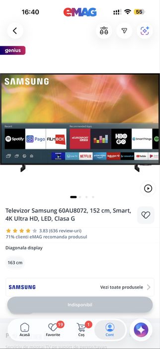 TV Samsung Led 4k