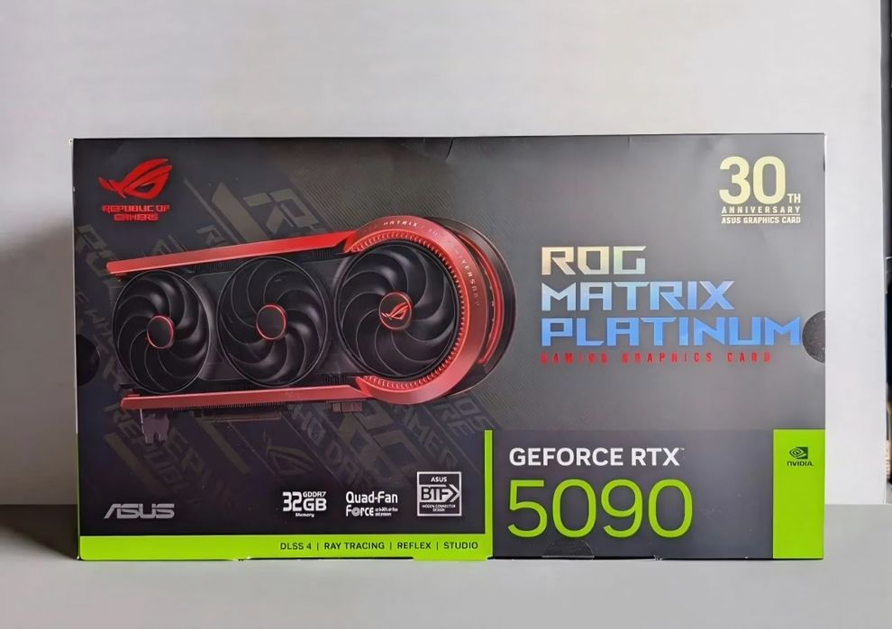 продам RTX 5090 Rog Matrix