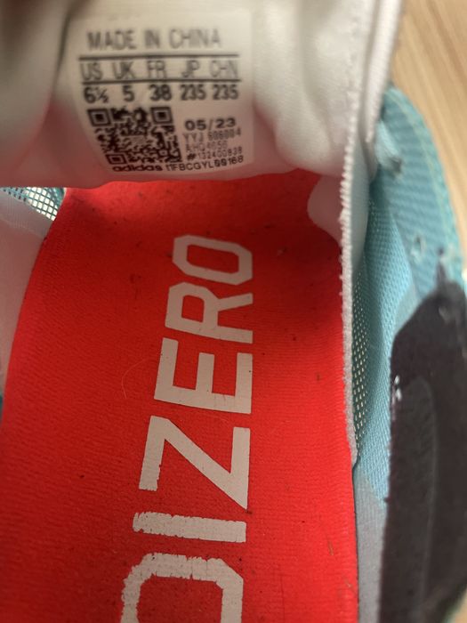 Adidas Adizero ADIOS 8 "Blue"/дамски спортни сникърси/маратонки 38