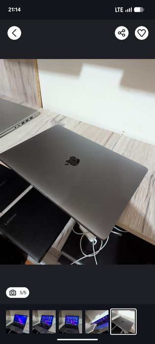 Mackbook Pro  Retina 2018 года