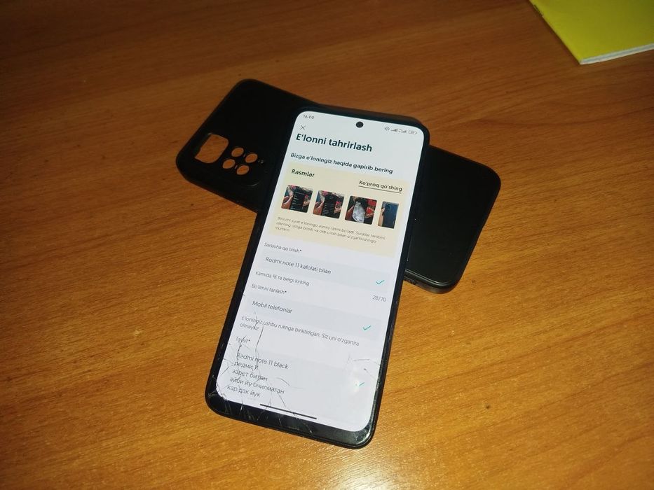 Redmi note 11 kafolati bilan