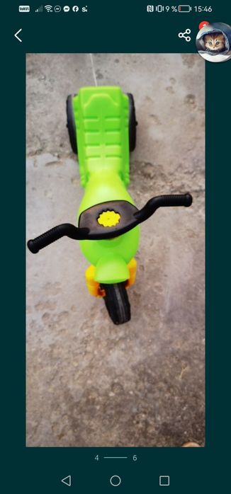 Motoretă echilibru copii