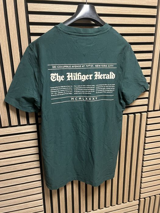Tommy Hilfiger - Back Logo  Jersey Crew Neck T-Shirt  - НОВА размер Л / Оригинал