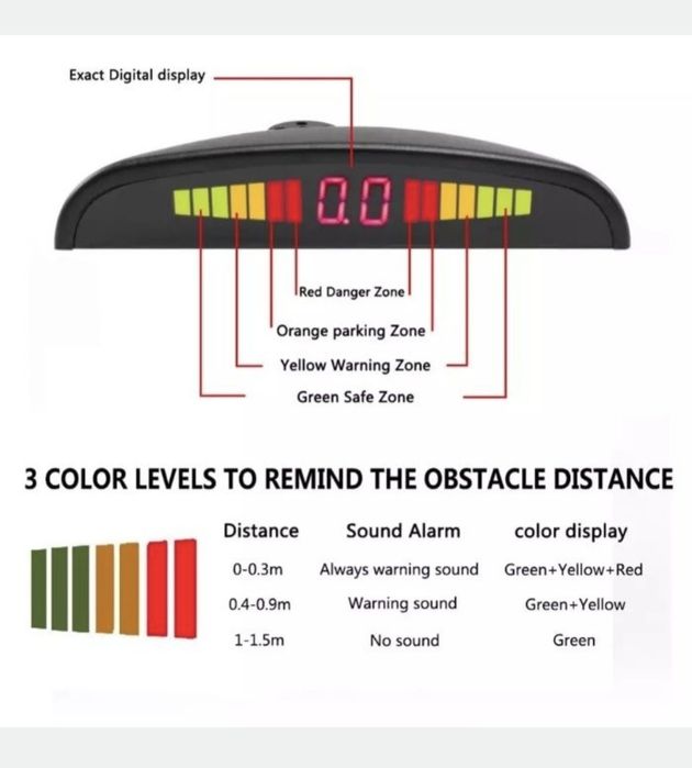 Парктроник 4 сензора