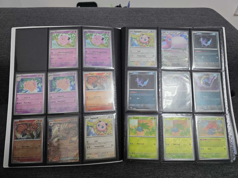 Colectie aproape completa Pokemon 151 - Common + Holo + Holo Reverse + Ex + Album - ORIGINALE - In profil alte anunturi cu carti Pokemon + One Piece