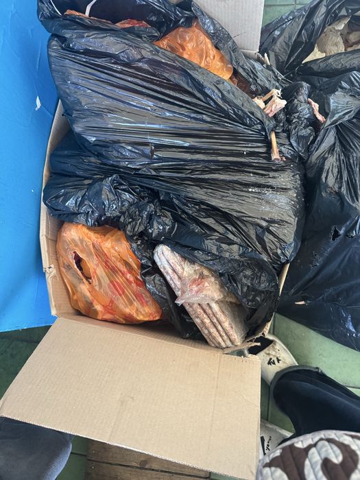 Продам кости и жир