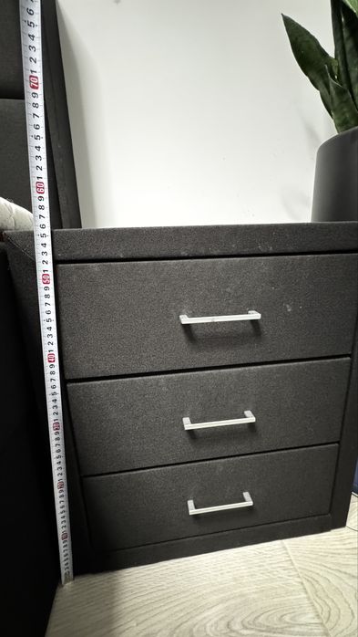 Луксозна спалня 160/200 + 2 бр нощни шкафчета | Като нова