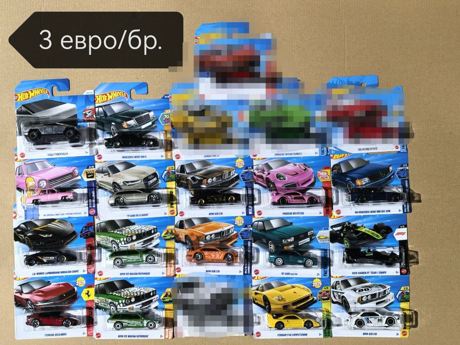 Hot wheels,majorette колички