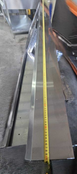 Hota inox + turbina + potentiometru, scaune + mese restaurant, masa rece inox, frigidere