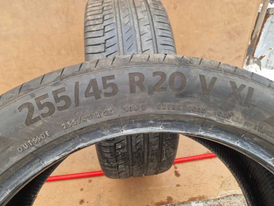 2 Continental R20 255/45 Летни гуми  DOT4922