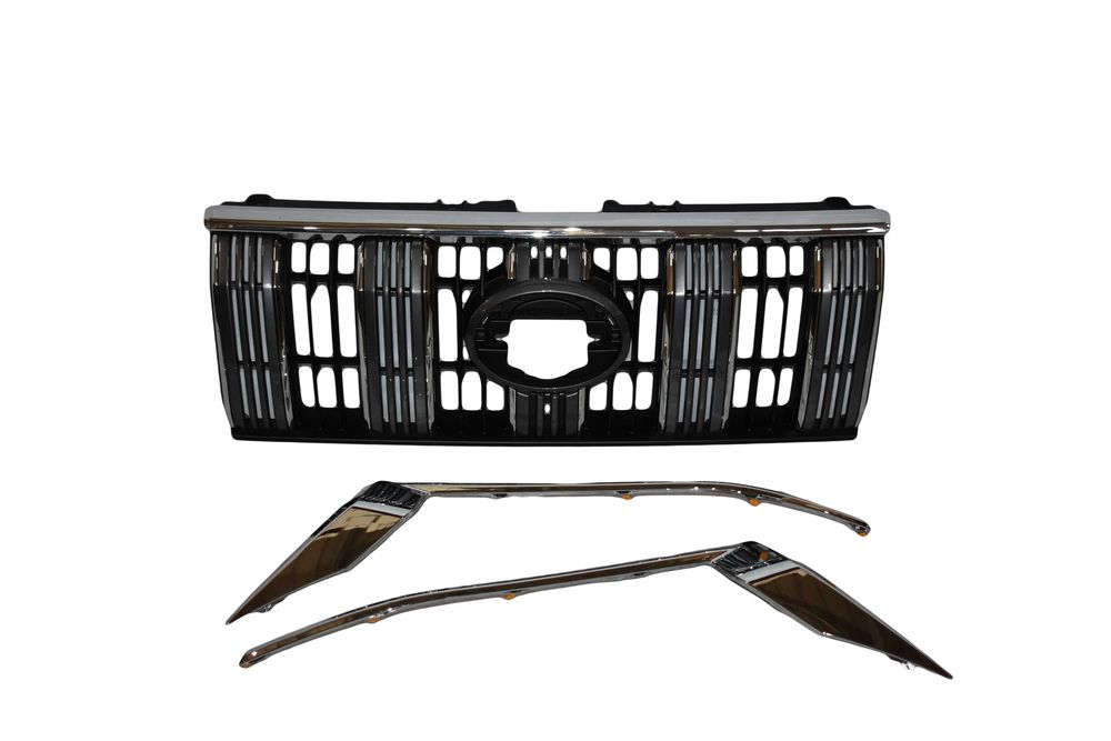 Решетка радиатора (под камеру) Land Cruiser Prado 150 с 2017