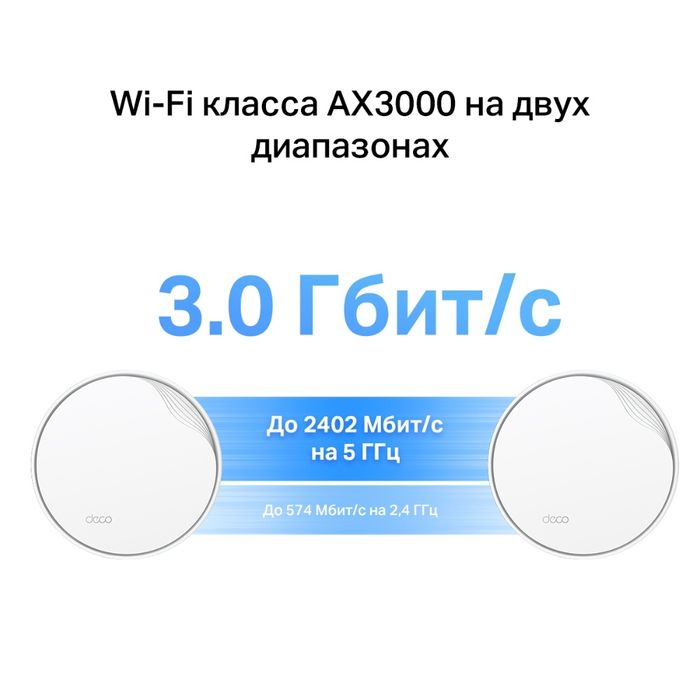 WiFi TP-Link Deco X50-PoE(2-pack)