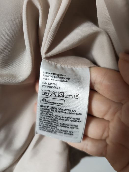 Palton scurt H&M, mărime XS