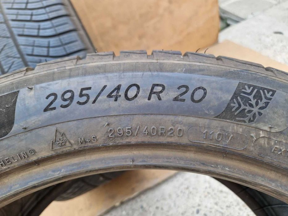 4 Michelin R20 265/45-295/40 Зимни гуми спорт пакет  DOT2618