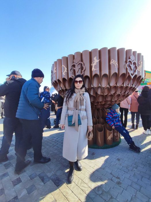 Зимняя дубленка шуба