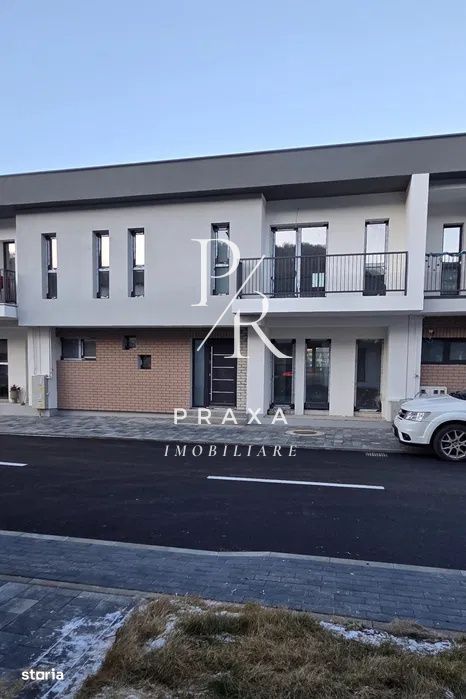 Casa tip DUPLEX, 109mp, gradina si parcare, semifinisata, zona Terra!
