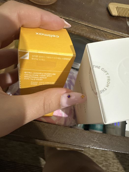 Celimax pore+dark spot и Skin1004 centella ampoule