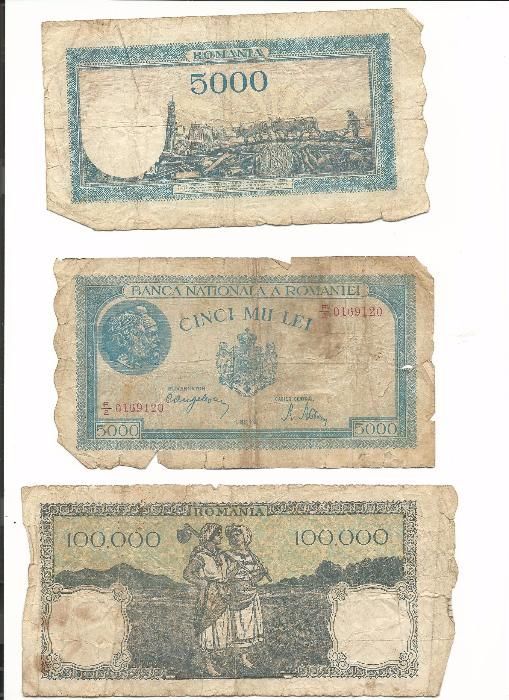 Colectie de monede aniversare si bancnote romanesti si straine