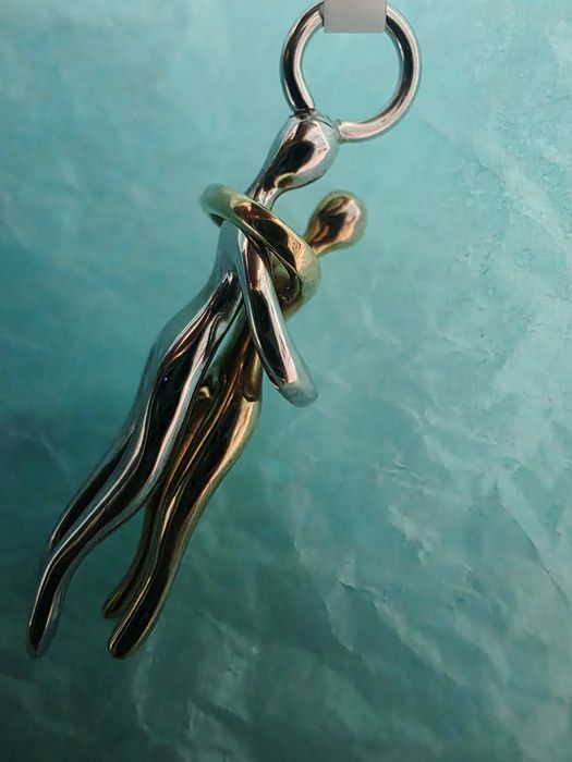 Золотой кулон "Вечная любовь"