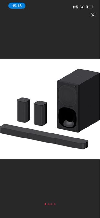 Soundbar SONY HT-S20R, 5.1, 400W, Bluetooth, Dolby, negru