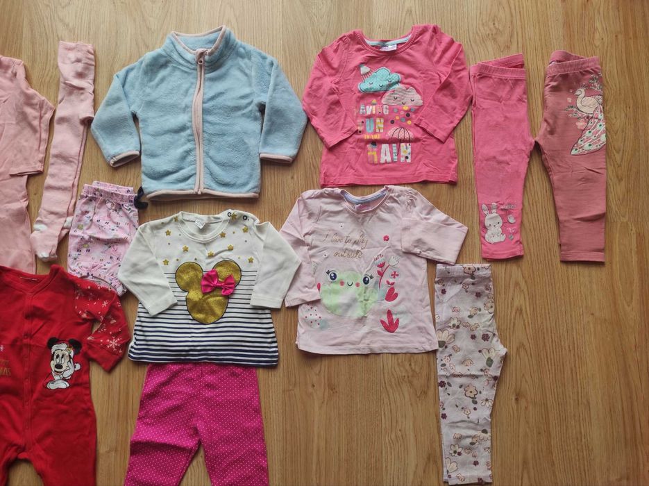 Лот за момиче, размер 80 (9-12 м.)