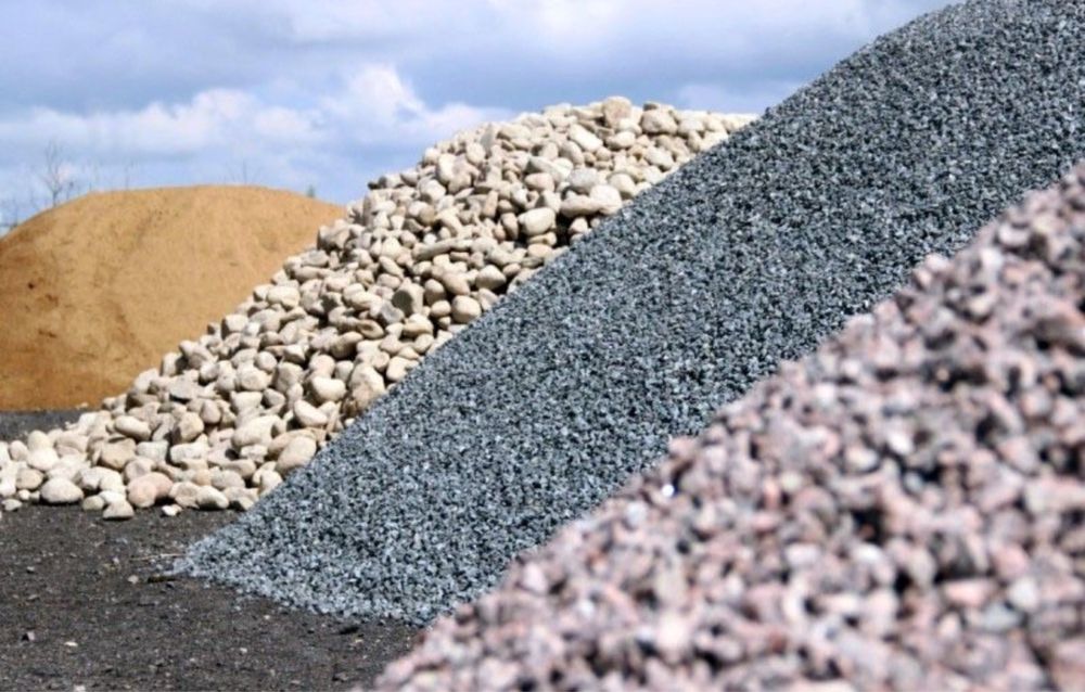 Песок, отсев, гравий