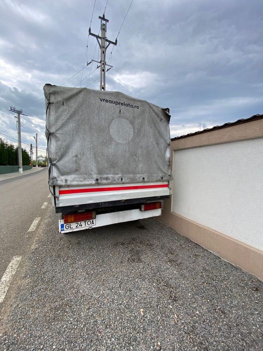 Mercedes Sprinter 2.2 CDI, prelată, 7 locuri, benă aluminiu