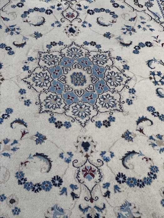 Elegant covor persan-NAIN-original-lână-manual-design floral-Olanda