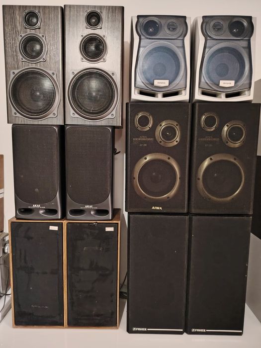 boxe Akai, boxe Aiwa, boxe Fisher, Samsung