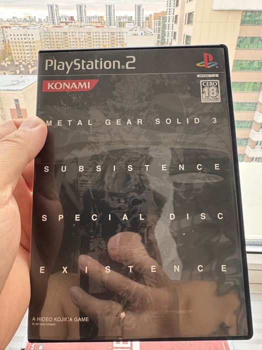 Metal Gear Solid 3: Subsistence (PS2, японское издание