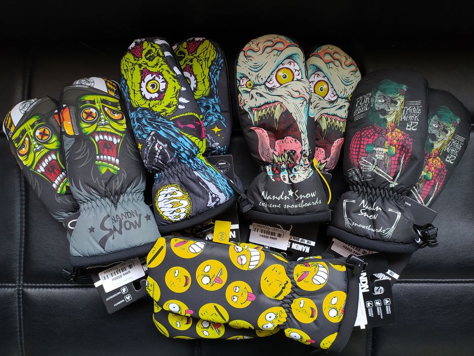 Крутые, Стильные Варежки/Перчатки от Фирмы "NANDN". Разные расцветки!