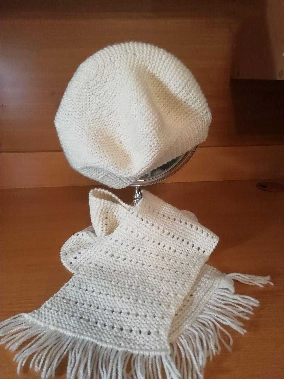 Вязаные шапки для новорожденных