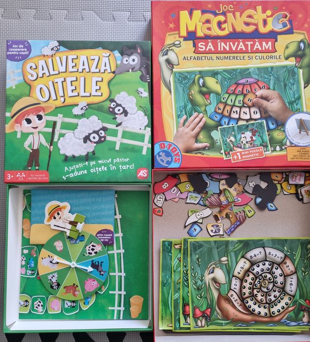 Jocuri de societate/ board games copii 2 - 4 ani