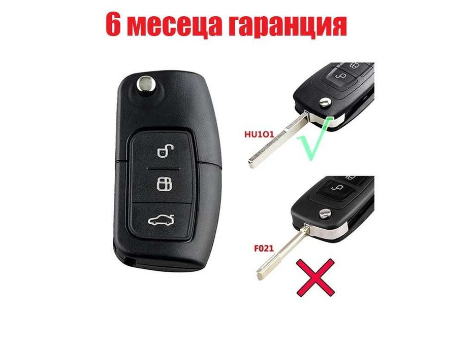 Кутийка на ключ за запалване на Ford Fiesta MK6, B-Max, Focus MK2